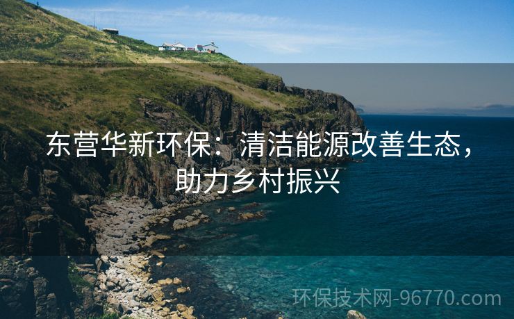 東營華新環(huán)保：清潔能源改善生態(tài)，助力鄉(xiāng)村振興